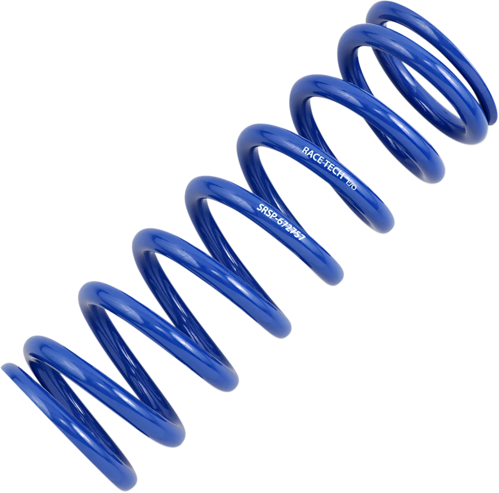 Race Tech Rear Spring - Blue - Sport Series - Spring Rate 319.19 lbs/in - Main Product View
