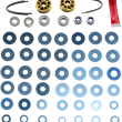 Load image into Gallery viewer, Race Tech Rebound Gold Valve Fork Kit - Main Product View