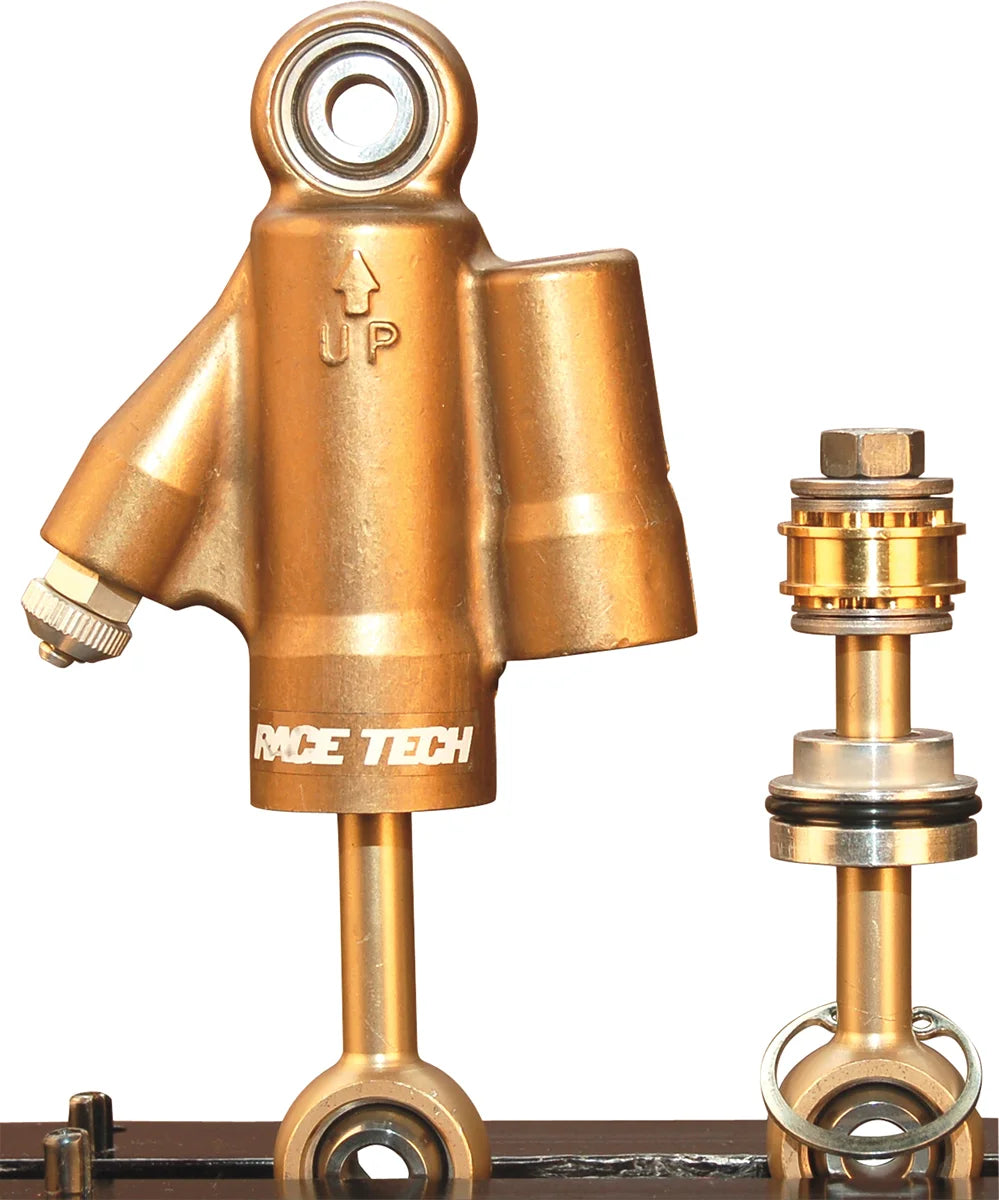 Race Tech Steering Damping Gold Valve Kit - Side View