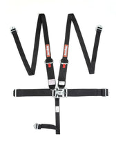 Load image into Gallery viewer, RaceQuip Black L &amp; L 5pt HNR Seat Belt