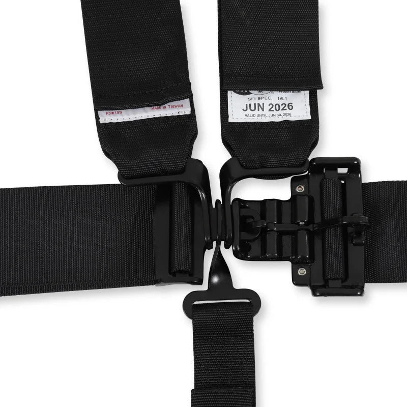 RaceQuip Black L & L 5pt Seat Belt - Additional View 5