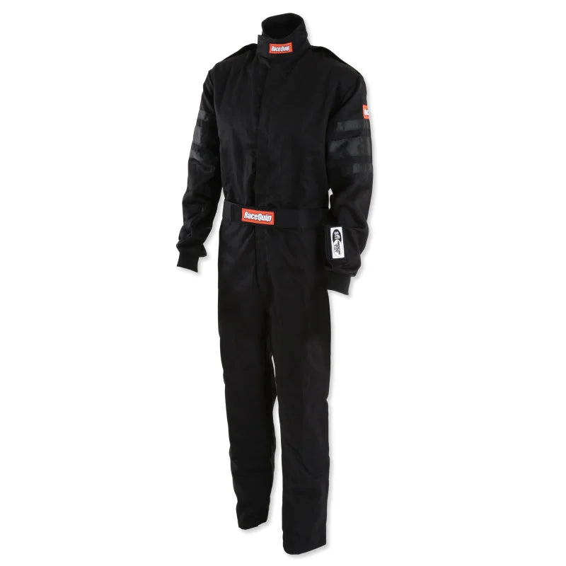 RaceQuip Black SFI-1 1-L Suit - Small - Additional View 5