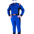 Load image into Gallery viewer, RaceQuip Blue Chevron-1 Suit - SFI-1 3XL