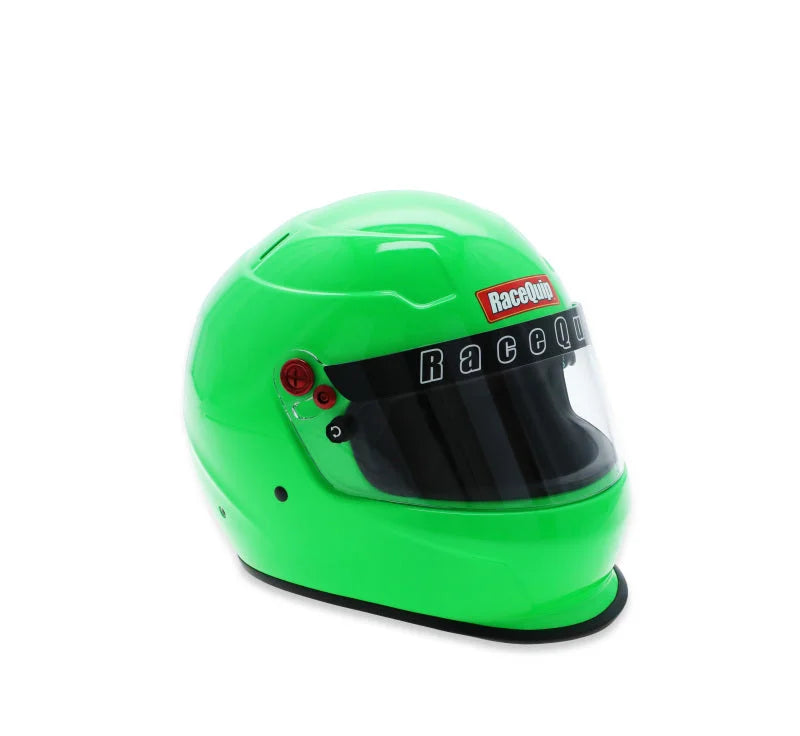 RaceQuip PRO25 SA2025 FLO GRN SML HELMET - Additional View 7