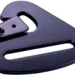 Load image into Gallery viewer, RaceQuip Snap Hook End Seat Belt Mounting Hardware / Fits 2 In. Belts / Forged Steel - Black