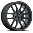 Load image into Gallery viewer, Raceline 141B Mystique 18x7.5in / 5x100/5x114.3 BP / 42mm Offset / 72.62mm Bore - Satin Black Wheel