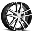 Load image into Gallery viewer, Raceline 145M Encore 17x7.5in / 5x100/5x114.3 BP / 40mm Offset / 72.62mm Bore - Black/MACH Wheel