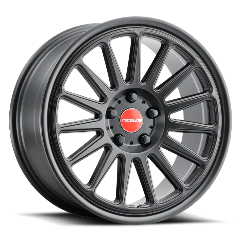 Raceline 315B Grip 17x8in / 5x100 BP / 40mm Offset / 72.6mm Bore - Satin Black Wheel