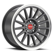 Load image into Gallery viewer, Raceline 315G Grip 17x8in / 5x100 BP / 40mm Offset / 72.6mm Bore - Gunmetal &amp; Machined Wheel