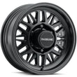 Load image into Gallery viewer, Raceline 451B Ryno TR Trailer 15x6in / 5X5 BP / 0mm Offset / 3.19mm Bore - Satin Black
