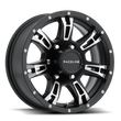 Load image into Gallery viewer, Raceline 840 Arsenal 15x5in / 5x114.3 BP / 0mm Offset / 3.19mm Bore - Black &amp; Machined Wheel