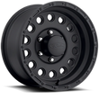 Load image into Gallery viewer, Raceline 887B Rock Crusher 15x10in / 5x114.3 BP / -47mm Offset / 83.82mm Bore - Satin Black Wheel