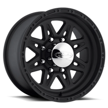 Load image into Gallery viewer, Raceline 891 Renegade 17x9in / 6x139.7 BP / 0mm Offset / 107.95mm Bore - Satin Black Wheel