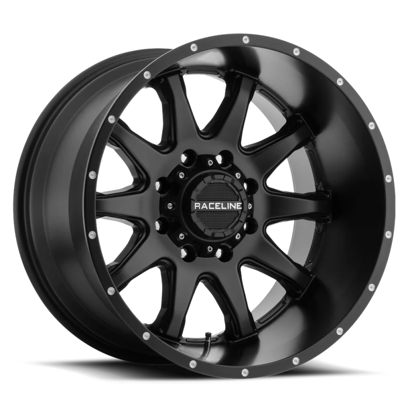 Raceline 930B Shift 20x9in / 5x150/5x139.7 BP / 0mm Offset / 110.3mm Bore - Satin Black Wheel