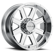 Load image into Gallery viewer, Raceline 940C Hostage 17x9in / 8x165.1 BP / -12mm Offset / 125.2mm Bore - Chrome Wheel