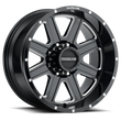 Load image into Gallery viewer, Raceline 940M Hostage 20x9in / 6x139.7 BP / 0mm Offset / 106.1mm Bore - Black &amp; Milled Wheel