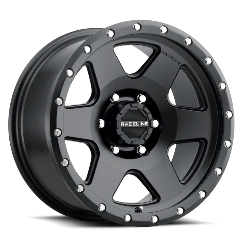 Raceline 946B Boost 18x8in / 5x114.3 BP / 35mm Offset / 72.62mm Bore - Satin Black Wheel