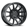 Load image into Gallery viewer, Raceline 950B Gauge 18x9in / 8x165.1 BP / 0mm Offset / 125.2mm Bore - Satin Black Wheel