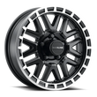 Load image into Gallery viewer, Raceline 953BM Krank 13x4.5in / 5x114.3 BP / -0.125mm Offset / 3.19mm Bore - Black &amp; MACH. Wheel