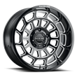 Load image into Gallery viewer, Raceline 955M Warp 20x9in / 8x170 BP / 0mm Offset / 125.2mm Bore - Satin Black &amp; Milled Wheel