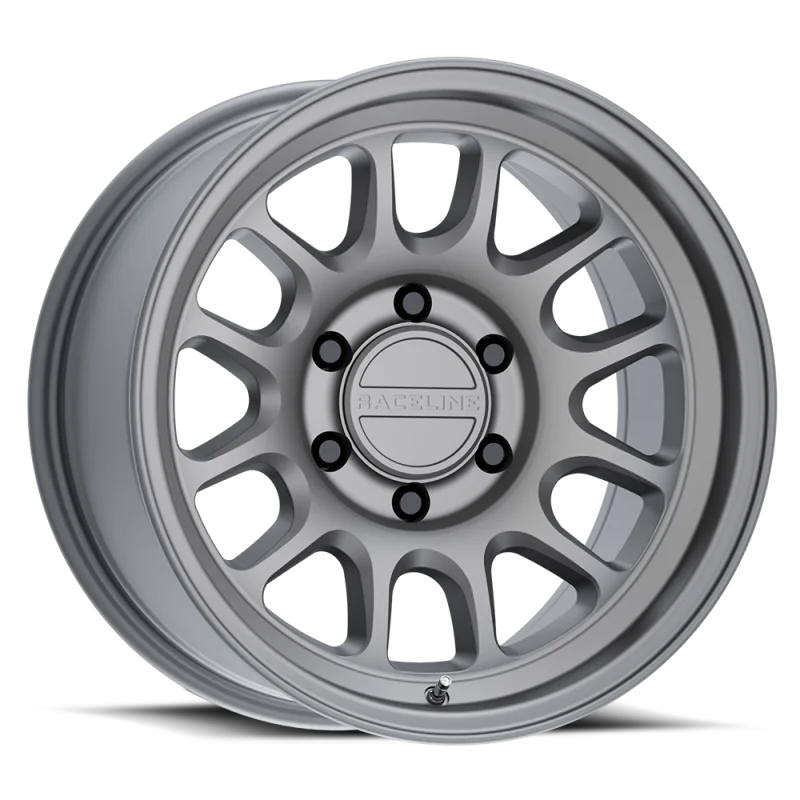 Raceline 958T Rogue 18x8.5in / 6X139.7 BP / 35mm Offset / 106.1mm Bore - Matte Titanium