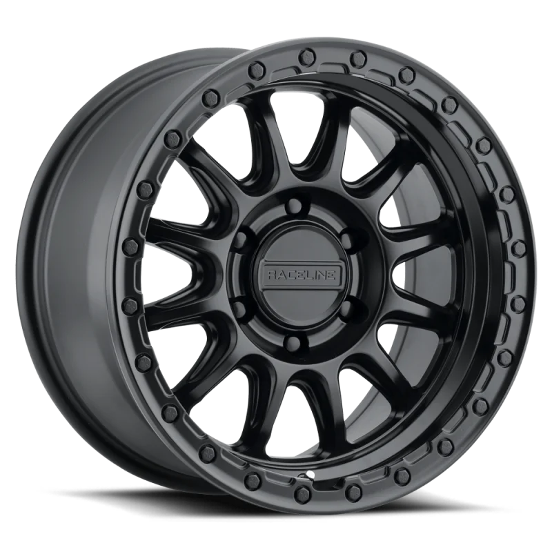 Raceline 960B Alpha 18x9in / 6X139.7 BP / 18mm Offset / 106.1mm Bore - Satin Black
