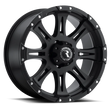 Load image into Gallery viewer, Raceline 981 Raptor 17x9in / 8x165.1 BP / -12mm Offset / 130.81mm Bore - Satin Black Wheel