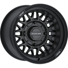 Load image into Gallery viewer, Raceline A13B Omega 15x10in/4x156 BP / 0mm Offset /132.5mm Bore - Satin Black Wheel