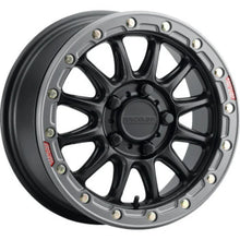 Load image into Gallery viewer, Raceline A14BG Alpha 17x7in/4x156 BP/25mm Offset/132.5mm Bore- Blk &amp; Gunmetal Ring Beadlock Wheel