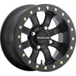 Load image into Gallery viewer, Raceline A71B Mamba 14x10in / 4x137 BP / 5+5 0mm Offset / 110.18mm Bore - Satin Black Beadlock Wheel
