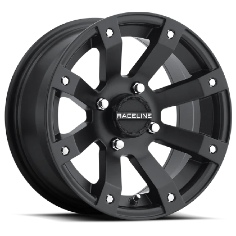 Raceline A79 Scorpion 12x7in / 4x136.5 (10mm) BP/5+2 10mm Offset/110.18mm Bore - Satin Black Wheel