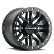 Load image into Gallery viewer, Raceline A91B Ryno 15x10in / 4x137 BP / 0mm Offset / 110.18mm Bore - Satin Black Beadlock Wheel