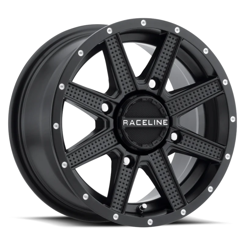 Raceline A92B Hostage 14x7in / 4x137 BP / 10mm Offset / 110.18mm Bore - Satin Black Wheel