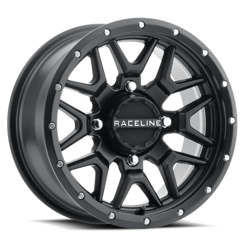 Raceline A94B Krank 14x7in / 4x110 BP / 10mm Offset / 83.8mm Bore - Satin Black Wheel