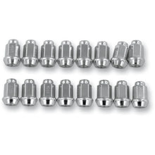 Load image into Gallery viewer, Raceline Conical Lug Nuts - 3/8in-24 - 16 Pack - Chrome