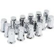 Load image into Gallery viewer, Raceline Hex/Flat Lug Nuts - 10mm x 1.25/14mm - 16 Pack - Chrome