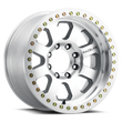 Load image into Gallery viewer, Raceline RT260M Avenger 20x10in / 5x139.7 BP / -25mm Offset / 107.95mm Bore- Machined Beadlock Wheel