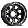 Load image into Gallery viewer, Raceline RT81 Rock 8 17x8in / 6x139.7 BP / -25mm Offset / 107.95mm Bore - Gloss Black Beadlock Wheel