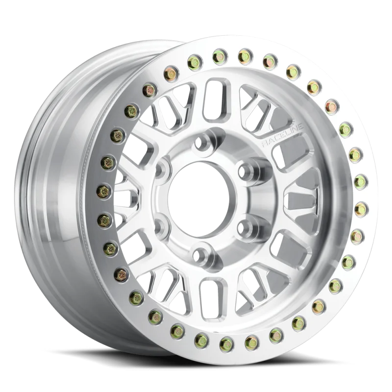 Raceline RT951F Ryno 17x9in / 6x139.7 BP / -12mm Offset / 108mm Bore - Machined Beadlock Wheel