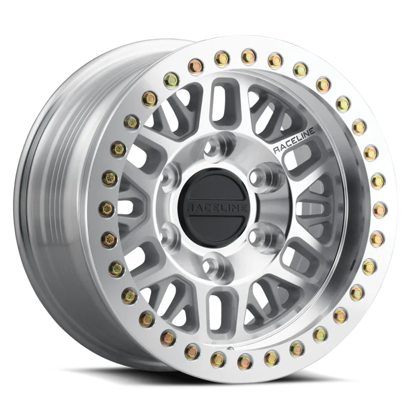 Raceline RT951M Ryno 17x9in / 8x170 BP / -12mm Offset / 130.81mm Bore - Machined Beadlock Wheel