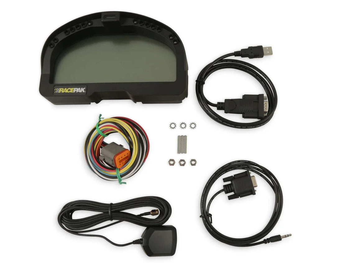 Racepak IQ3 Logger Dash 250-DS-IQ3LD - Side View