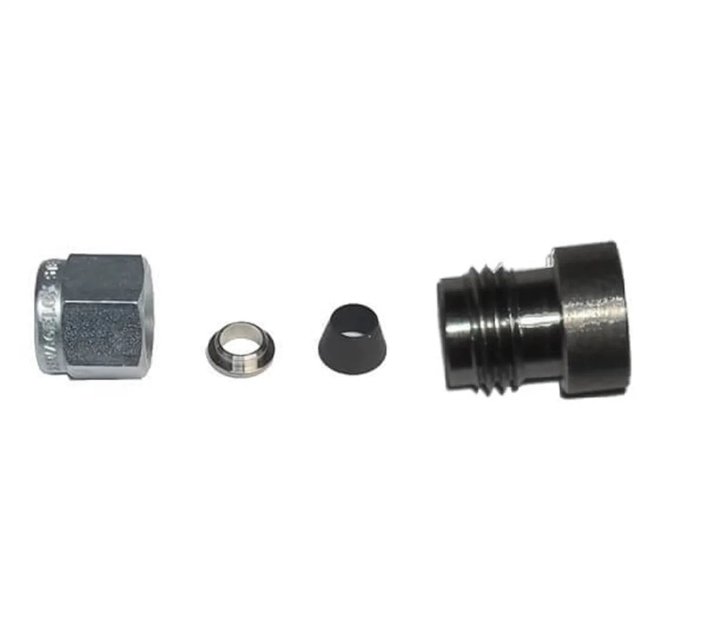 Racepak Nut, ferrule and weldment assembly for 3/16" EGT probes. 800-TX-WASM3