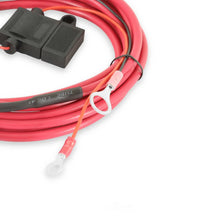 Load image into Gallery viewer, Racepak Power Cable for Power/RPM Harness, Red, 132" Terminated 280-CA-RD132FS - Side View