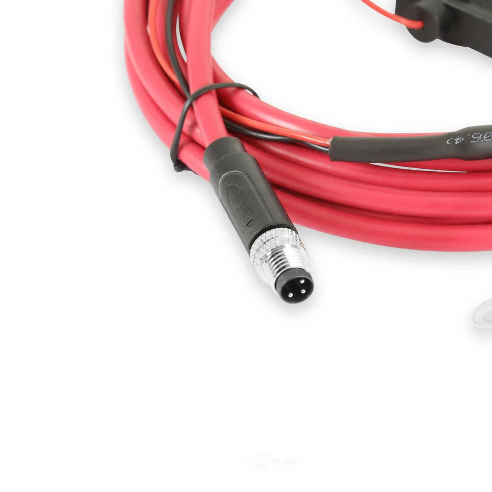 Racepak Power Cable for Power/RPM Harness, Red, 132" Terminated 280-CA-RD132FS - Back View