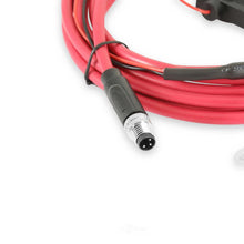 Load image into Gallery viewer, Racepak Power Cable for Power/RPM Harness, Red, 132" Terminated 280-CA-RD132FS - Back View
