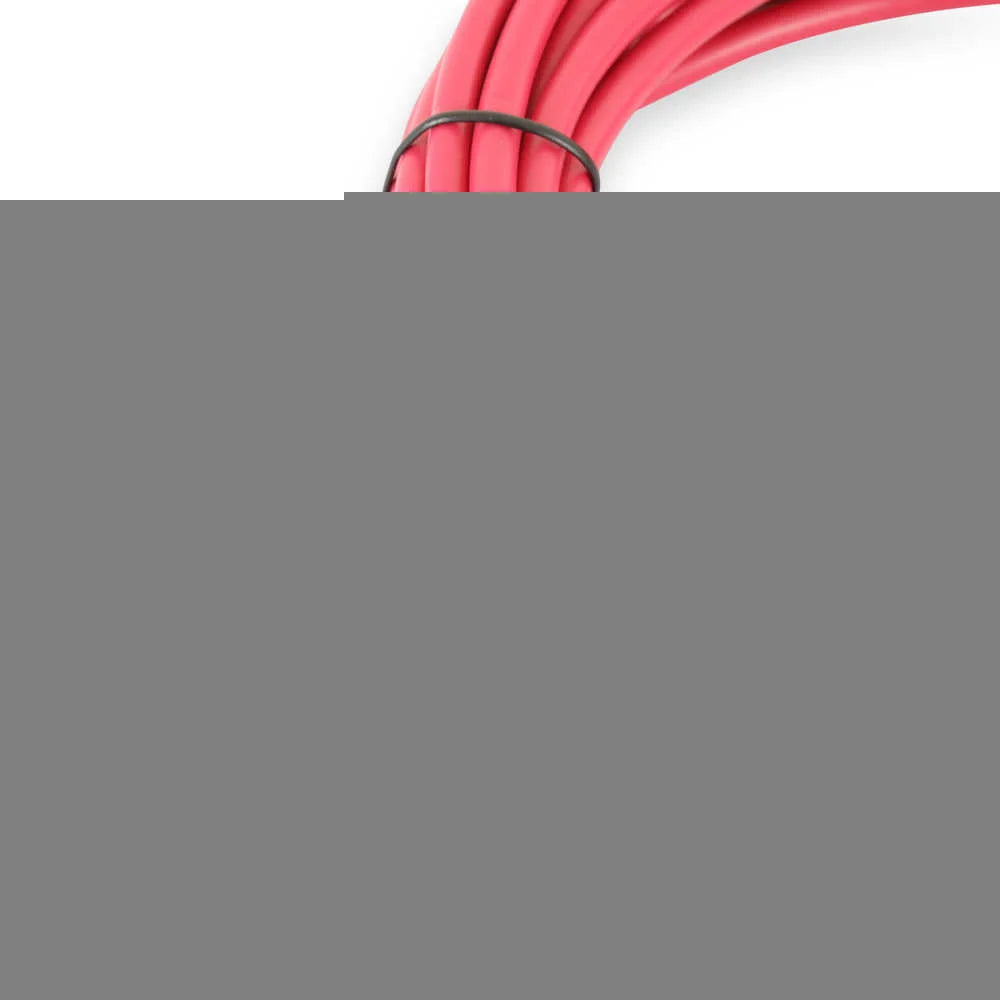 Racepak Power Cable for Power/RPM Harness, Red, 240" Unterminated 280-CA-RD240CT - Back View