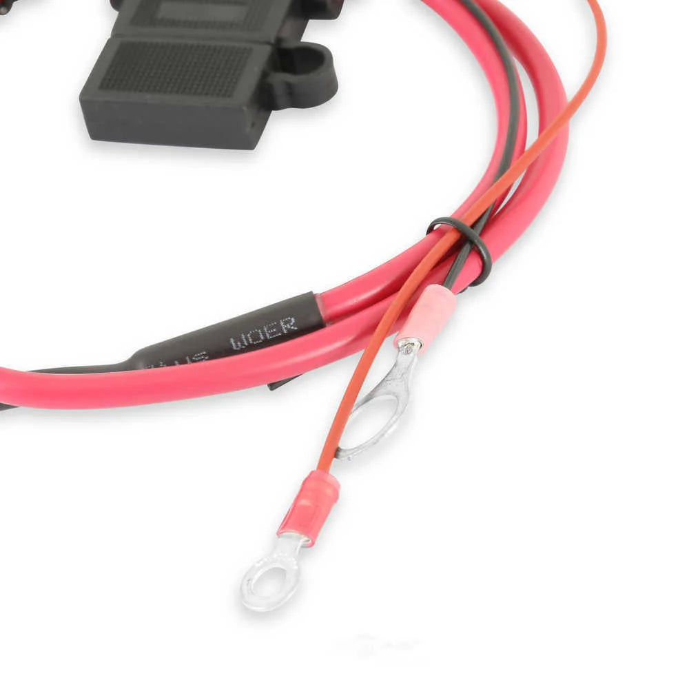 Racepak Power Cable for Power/RPM Harness, Red, 36" Terminated 280-CA-RD036FS - Back View