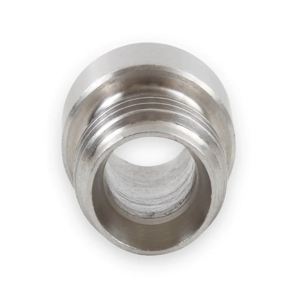Racepak Stainless steel weldment bung for 1/4" EGT probes. 800-TX-WELD4SS - Back View