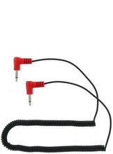 Load image into Gallery viewer, Racing Electronics Adapter Cable 1/8in Male 1/8in Male Coiled RE-18