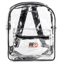 Load image into Gallery viewer, Racing Electronics Backpack Clear w/Black Trim WTOTE